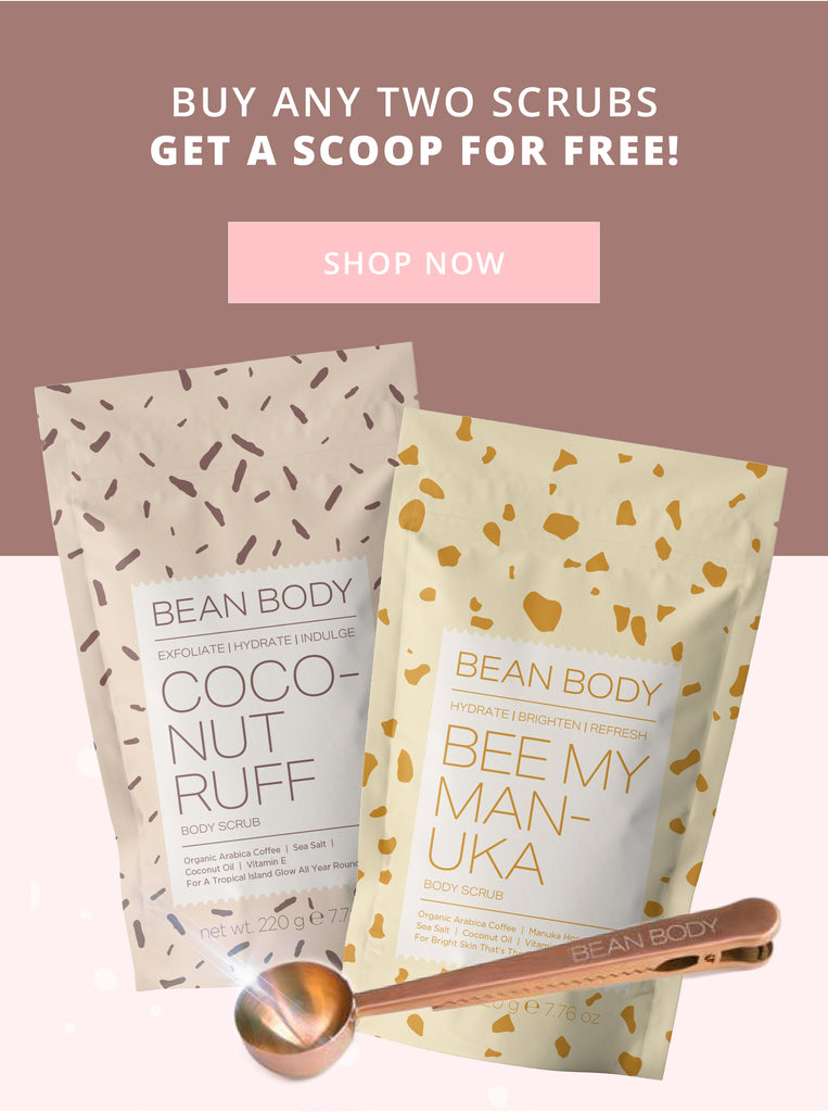 Bean Body  Natural Face & Body Coffee Scrubs